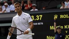 Wimbledon 2017: zranný Slovák Martin Klian.