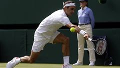 Wimbledon 2017: Roger Federer v 1. kole svého nejoblíbenjího turnaje.