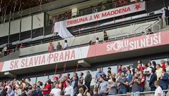 Fotbalová Slavia vzdala hold J.W. Maddenovi, svému prvnímu trenérovi.