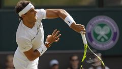 Wimbledon 2017: Rafael Nadal v akci.