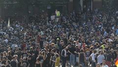 Tisíce lidí vytáhl do ulic summit G20.