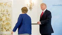 Trump a Merkelová, dva pravdpodobn nejvlivnjí státnici západu.