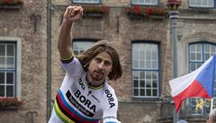 Peter Sagan pi zahájení Tour