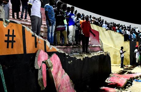 Znien ze na stadionu v senegelskm Dakaru, kde zemelo devt lid.