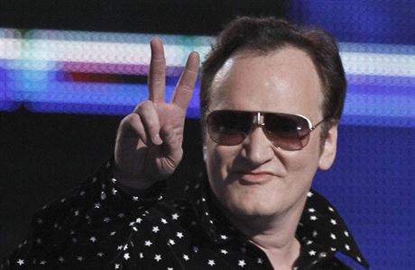 Quentin Tarantino na pedávání cen Grammy