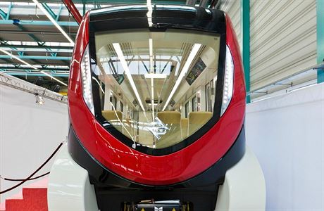 Samoiditelný vz metra od firmy Siemens vyrobený pro Rijád. Ilustraní foto.