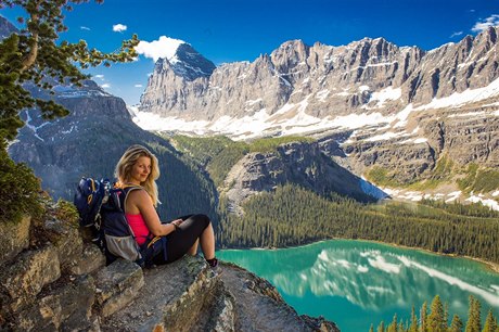 Po cest na Aljaku jsme si udlali zastávku u Lake O'hara, Yoho National Park,...