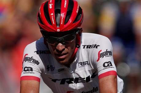 Alberto Contador na Tour de France 2017.