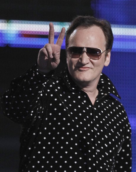 Quentin Tarantino na předávání cen Grammy