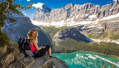 Po cest na Aljaku jsme si udlali zastávku u Lake O'hara, Yoho National Park,...