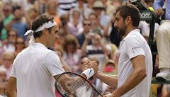 Wimbledon 2017: Roger Federer a Marin ili.