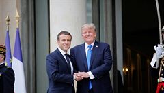 ‚Uvidí se, co bude‘. Trump připustil spory s Francií, ocenil ale letité spojenectví