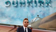 Herec Kenneth Branagh na svtové premiée thrilleru Dunkirk v Londýn.