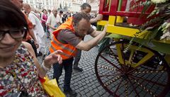 Prvod zahájil desátý roník indického festivalu Ratha Jatra.