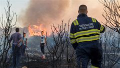 Požáry zasáhly i oblasti okolo turisticky frekventovaného Splitu. | na serveru Lidovky.cz | aktuální zprávy
