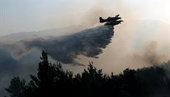 Odhaduje se, e ohe v okolí Splitu spálil kolem 4500 hektar porostu.