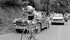 Tom Simpson během Tour de France 1960.