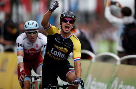 Tour de France 2017: vtz zvren etapy Dylan Groenewegen.