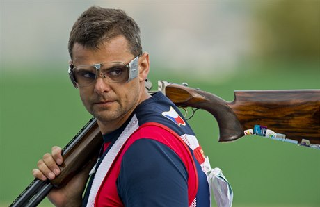 Sportovní střelec David Kostelecký.