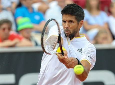 Fernando Verdasco na turnaji v Bastadu.