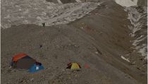 BaseCamp na Abruzzi Glacier