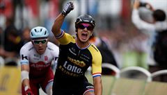 Tour de France 2017: vítz závrené etapy Dylan Groenewegen.