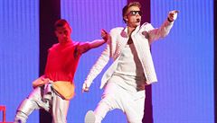 Justin Bieber během koncertu v Pekingu. | na serveru Lidovky.cz | aktuální zprávy