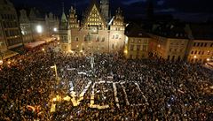 Polská Vratislav se zaplnila demonstranty doadujícími se veta kontroverzního...