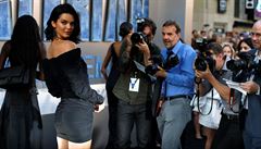 Modelka Kendall Jenner na premiée filmu Valerian a msto tisíce planet v Los...