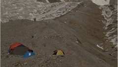 BaseCamp na Abruzzi Glacier