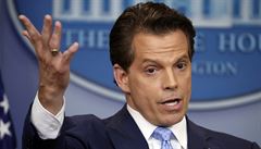 éf komunikace Bílého domu Anthony Scaramucci.