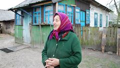 Ukrajinská vesnice a chudoba.