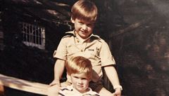 Princové William a Harry. Fotografie z p�ipravovaného dokumentu ITV.