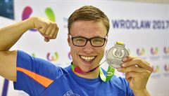 Se šnorchlem pro stříbro. Ploutvový plavec Jarolím má ze Světových her další medaili
