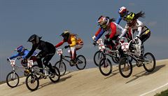 Jezdci BMX ze Srie i Eritreje? ampionka sport pedstavovala uprchlkm