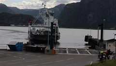 Trajekt mezi fjordy