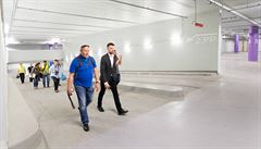 Podzemní garáe na praské Letné jsou v podstat hotové od podzimu 2015, kdy...