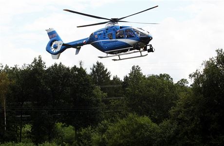 Policejní vrtulník - ilustraní foto