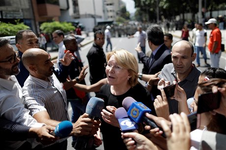 Odvolaná venezuelská generální prokurátorka  Luisa Ortega