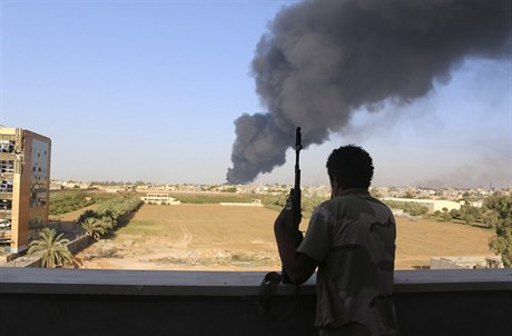 Boje v Libyi (ilustrační snímek).