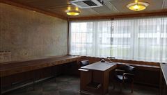 Pohled do pojízdné pracovny �editele, která je uchována v p�vodní podob� do...