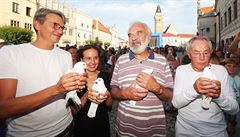 Jan Svěrák, Zdeněk Svěrák, Tereza Voříšková, Jan Tříska na Slavonice festu...