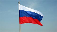 Ruská vlajka - ilustraní foto.