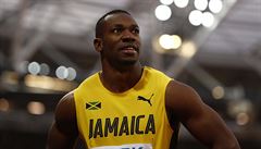 Jamajský sprinter Yohann Blake.