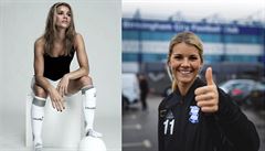 Norská zálonice Andrine Stolsmo Hegerberg (24/Birmingham City).