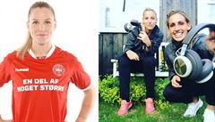 Dánská levá obránkyn Cecilia Sandvej (27/FFC Frankfurt).