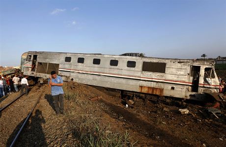 Vlakov nehoda v Egypt