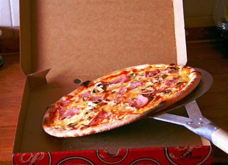 Donáška pizzy – ilustrační foto.