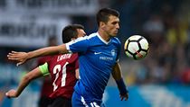 Utk�n� 3. kola prvn� fotbalov� ligy: Slovan Liberec - Sparta Praha, 13. srpna v...
