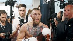 Conor McGregor se v Las Vegas chystá na boxerský souboj s Floydem Mayweatherem.